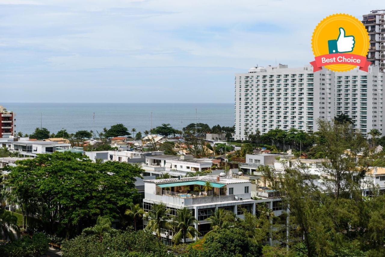 ريو دي جانيرو Pineapples Pdc1103 - Lindo Apartamento 2 Quartos Na Barra Da Tijuca المظهر الخارجي الصورة
